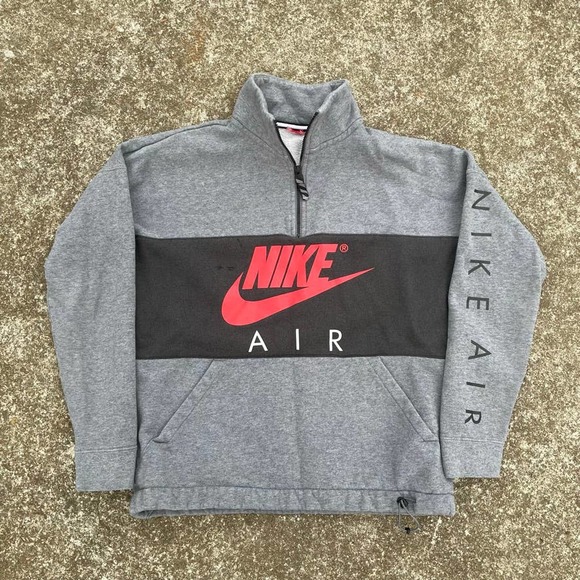 Nike Air 1/4 Zip Sweatshirt Women's Medium - Picture 2 of 5